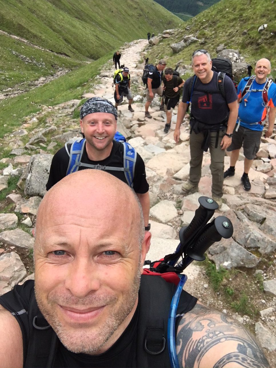 Climbing Ben Nevis