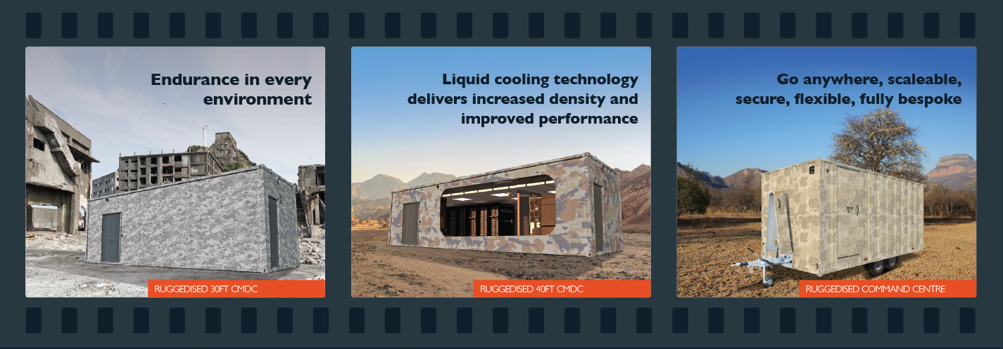 Coolpod Ruggedised Containerised Modular DataCentres