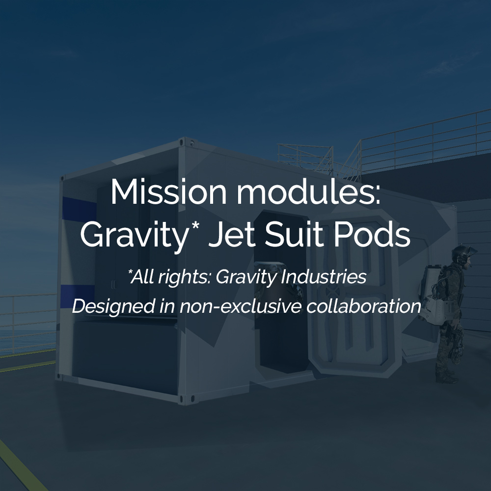 Gravity Jet Suit Pods