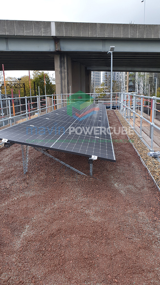 Powercube SER Green Roof Solar Panels