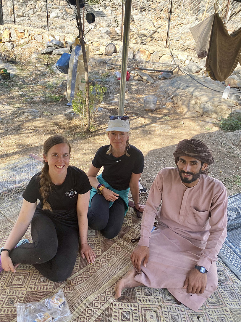 Lunch with our generous Omani hosts Lunch with our generous Omani hosts