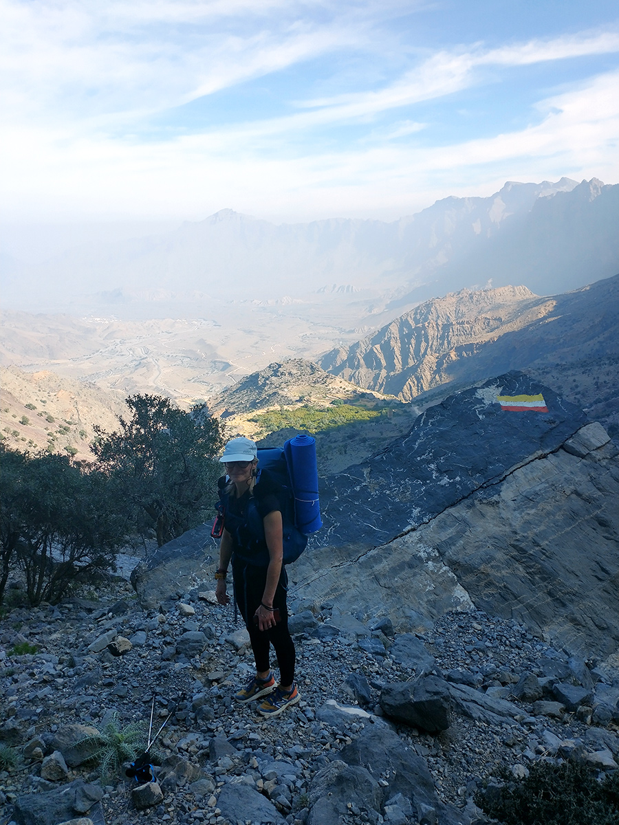 Chloe Boxall, Yomping the Hajar Chloe Boxall, Yomping the Hajar
